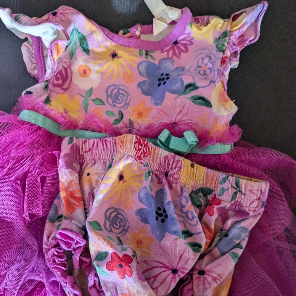 Matilda Jane Dress with diaper cover 3-6 months